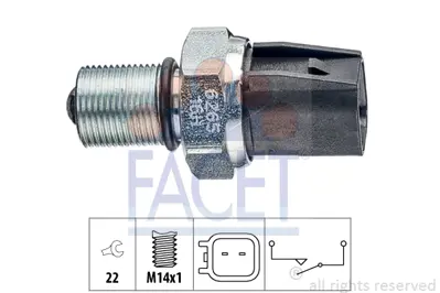 FACET 7.6265 Gerı Vıtes Musuru Ford Mınıbus V184 01>06 