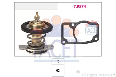 FACET 7.8607 Termostat Komple Y20dth Y22dtr Vectra C 02>08 