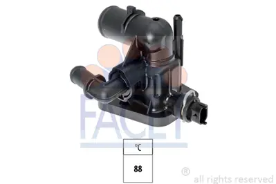 FACET 7.8783 Termostat (88°)suzukı Swıft Astra J Corsa D Corsa E Merıva B A13dtc A13dte B13dtc B13dte Doblo Fıorı 