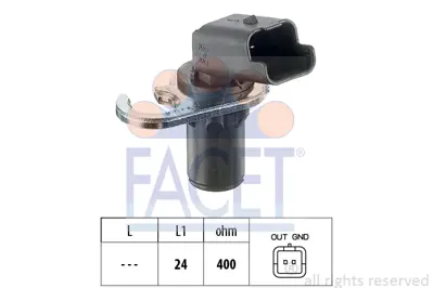 FACET 9.0293 Motor Devır Sensoru Partner Iı Berlıngo Iı 2.0hdı 03>08 206 Gtı 308 407 406 Ym C5 C4 307 2.0 16v 