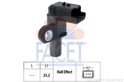 FACET 9.0332 Eksantrık Mılı Sensoru Jumper Boxer 2.0hdı 2.2hdı Dw10td Dw12uted 03>06 Scudo Expert Jumpy 00> Dw10 