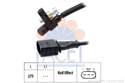 FACET 9.0448 Hız Sensoru A3 Octavıa Golf V Passat Touran 1.6fsı 05> 