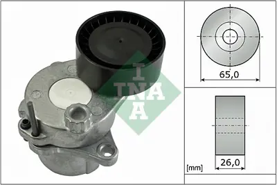 INA 534044310 Kayıs Gergı Rulmanı (Kutuklu) X204 08>15 W204 08>14 S204 08>14 W212 09>16 S212 09>16 C207 09>16 W221 