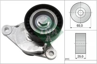 INA 534065510 Alternator Gerg Rulmanı Part Berl 14>c3 16>p208 13>p308 14>p508 14>p5008 16>ds5 13> 1.6hdı 