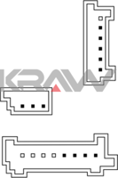 M-CAR AN-532 Cam Acma Kapama Anahtarı Sprınter 06> Sol Ayna Ayarlı A9065450914 (Pın 12) 