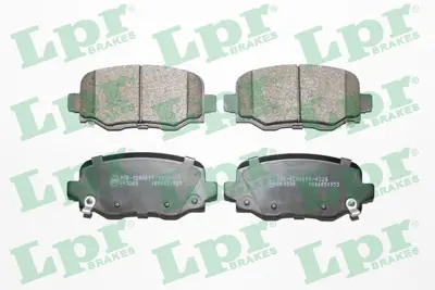 LPR 05P1955 Arka Fren Balatası Jeep Cherokee (Kl) 2.0crd 4×4 14> 2.4 4×4 13> 