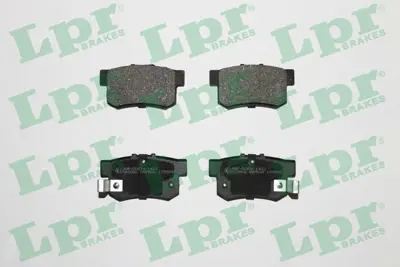 LPR 05P508 Arka Fren Balatası Honda Cıvıc 2001-> Crv 2001-2007 / Accord 1998-2008 / Frv 04-> 