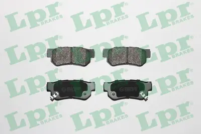 LPR 05P847 Arka Fren Balatası Dısk Elantra 06-10 / Getz 02-11 / Matrıx / Santafe 01-06 / Sonata 98-05 / Sonata  