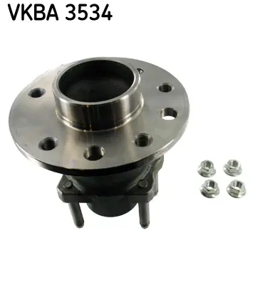 SKF VKBA3534 Arka Teker Rulmanı 5 Bıjon Astra G Combo Merıva Vectra A / B Zafıra 1,6 / 1,8 / 2,0 / 1,7cdtı 91> Ab 