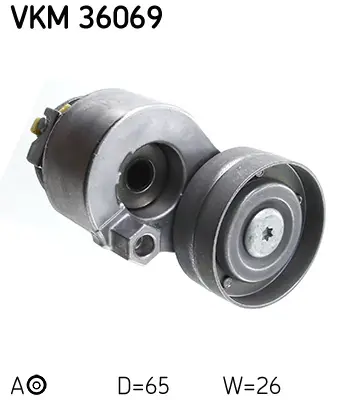 SKF VKM 36069 Alternator V Kayıs Gergı Rulmanı Carısma Laguna Iı Trafıc Iı Master Iı Volvo V40 1.9dcı 