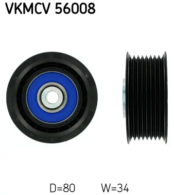 SKF VKMCV 56008 Kayıs Gergı Rulmanı Scanıa 4 Serısı 94 C / D / G  / Dsc - 9 - 11 96>  (80x74x34x10.5) 