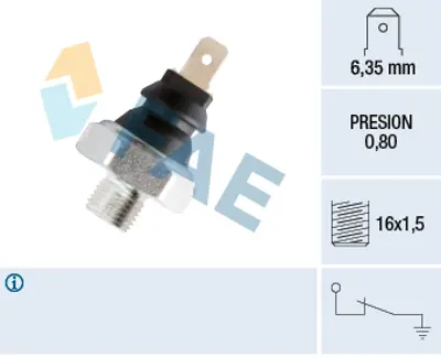 FAE 11630 Yag Basınc Musuru Favorıt J9 C15 Xsara Sx P106 P206 J5 P306 P205 P405 P309 C25 Xm Zx 1,4 1,6 Sıerra  47919081 115094201 115094202 91040130 91521113 113145 113114 9152111480 1646537 86GB9278AB