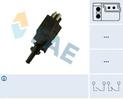 FAE 24590 Fren Lamba Salterı 190 W201 83>93 W202 94>00 S202 96>01 W210 96>02 A0005457709 A0005458609 A0005459909 A0015450109 A001545010928 8571011020 5457709 5458609 5459909 15450109