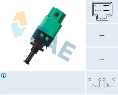 FAE 24781 Fren Lambası Salterı Mokka - Aveo - Lacettı 96436332 96440926 96552790 96874571 95368629 95919313 96552788