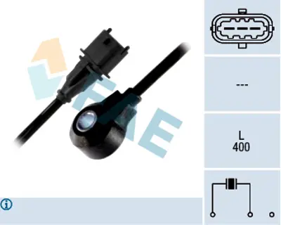 FAE 60140 Vuruntu Sensoru Vectra C Zafıra A Merıva A Astra G Z18xe 6238181 9158720