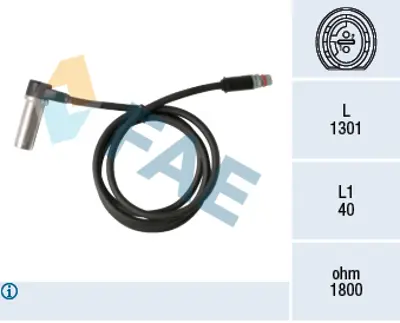 FAE 78363 Abs Sensoru On Daıly Iv 06>11 1300mm 500342090