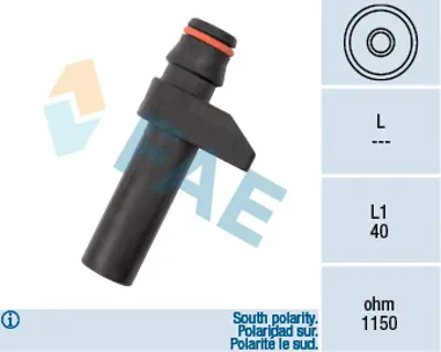 FAE 79188 Krank Mılı Konum Sensoru W168 97>04 W202 93>00 W210 96>02 W140 91>98 Sprınter 97>02 31537228 31537428 A0031537428 A0031537228 31537328 31537528 A0031537328 A0031537528 3153742864