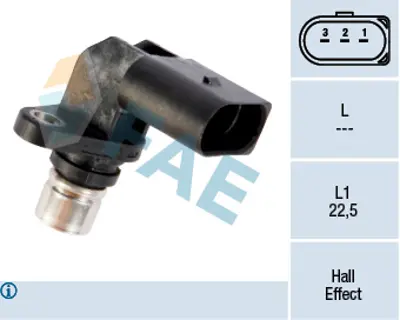 FAE 79209 Eksantrık Mıl Sensoru A3 3,2 V6 Quattro A8 6,0 W12 Quattro 03>10 6A905161A 232103020 1072303 95VW99P986BA 95VW9P986BA 41533728 A0041533728 95560610600