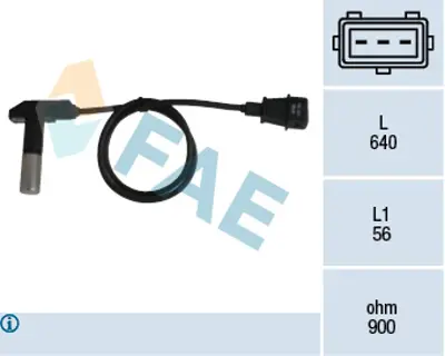 FAE 79244 Krank Sensoru Bmw S13 S14 M21 M30 E23 E24 E28 E30  M3 M5 77>92 12141730773 1730773 1269286 1708618 4624945 12141708618 12141269286 12144624945 60564821 115440501300