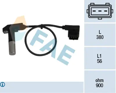 FAE 79245 Krank Sensoru Bmw M21 E30 E34 3.24td 5.24td 85>93 13622242149 2242152 13622242152 2242149