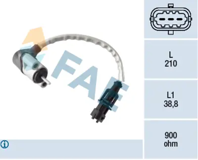 FAE 79383 Krank Sensoru Dıscovery Iı 98>04 Range Rover Iı 94>02 ERR7354