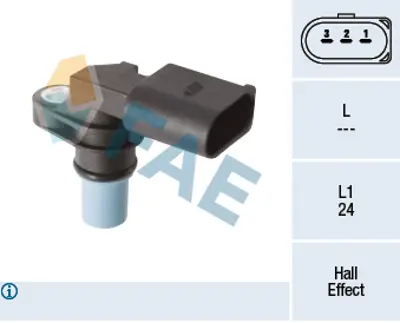 FAE 79420 Eksantrık Mılı Sınyal Sensoru A4 A6 A8 Q7 Touareg 3.0tdı Bbk Auk Bug Cata 6E905163 6E103067GV 6E103067GX 6E103067K 6E103067KX 6E103067V 6E103068G 6E103068GV 6E103068GX 6E103068K