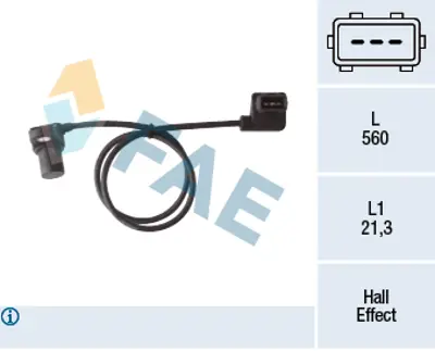 FAE 79450 Eksantrık Sensoru Bmw M44 E36 95>99 12141743072 1743072 1247622