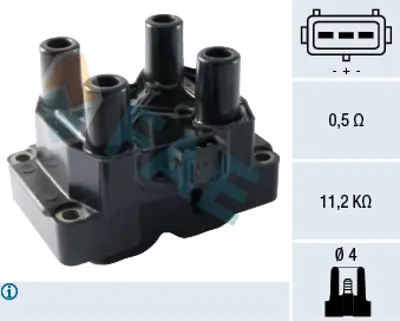 FAE 80289 Atesleme Bobını Frontera A Omega B Vectra A Astra F Calıbra C20xe X22xe 1208065 90443900 90449572 CL219 93275309 3SKV062 20169 ZS300 9044957 9044390