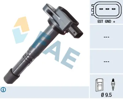 FAE 80348 Atesleme Bobını Cıvıc Type R 2,0 2001 2005 Crv 2,0 2001 2007 Crv 2,4 2006> S2000 2000> A 30520PNA007 30520PRA007 30520RAA007 30520RRA007 30520PMA007 30520RWCA01 30520PNC004 30520PCX007 30520PRAA01 30520PZX007