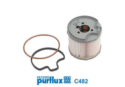 PURFLUX C482 Mazot Fıltre Elemanı P206 307 406 C5 P607 Jumpy Expert Jumpy P806 Xsara Iı Xsara Pıcasso Evasıon Dw1 190162 190651 1906A1 1906C5 9401906508 190156 190159 190650 1541267G00 1541267G00000