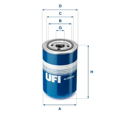 UFI 24.010.00 Yakıt Fıltresı Eskı Model Scanıa 4-Serı 94/114/124/144 96>08 