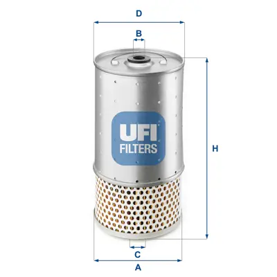 UFI 25.528.00 Yag Fıltresı (Om601, Om602, Om603) 190 W201 88>93 W202 93>00 W124 89>93 W140 93>98 Unımog 