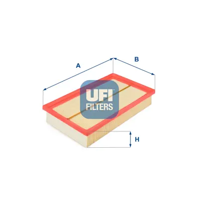 UFI 30.101.00 Hava Fıltresı Connect 1,8tdcı 02>13 75-90ps Focus I 1,6 Zetech 16v / 1,8tdcı 98>05  