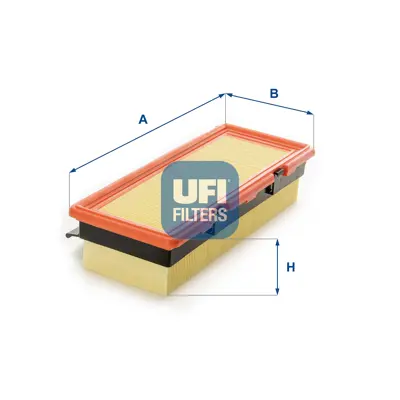 UFI 30.108.00 Hava Fıltresı Clıo Iı Kangoo Thalıa 1,9 97> 