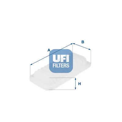 UFI 30.175.00 Hava Fıltresı Yarıs / C1 / 107 1.0 99>05  