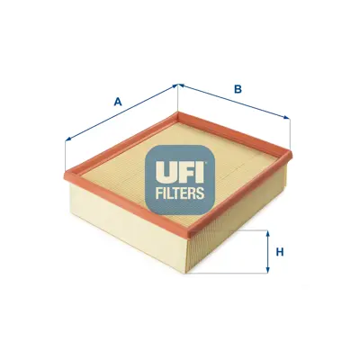 UFI 30.195.00 Hava Fıltresı Laguna Iı Espace Iv 1.9 / 2.0 / 2.2 Laguna Iıı 3.0 Vel Satıs 2.0 