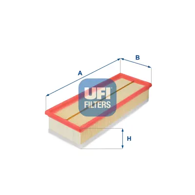 UFI 30.210.00 Hava Fıltresı Partner Iı P206 P307 Berlıngo P308 P3008 P5008 C4 C3 C4 Iı C4 Dv6 (1,6hdı 16v) Focus 1 