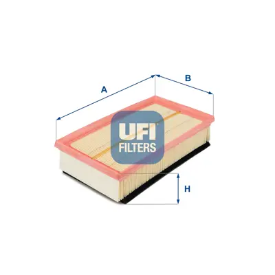 UFI 30.233.00 Hava Fıltresı P407 C5 Iı Jumpy Iıı Scudo Iıı C5 (X7) Dv6 (1,6hdı)  