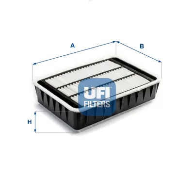 UFI 30.533.00 Hava Fıltresı P4007 2,2hdı C Crosser 2,2hdı Lancer X 08> 