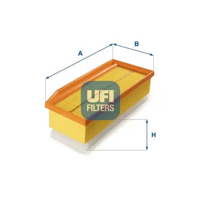 UFI 30.A16.00 Hava Fıltresı Dacıa Duster Dokker Lodgy 1.6 10> 