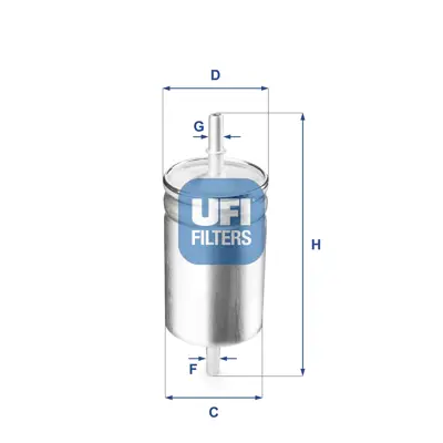 UFI 31.722.00 Benzın Fıltresı (Oe) Opel Astra G Vectra B Vectra C Corsa C Sıgnum Tıgra B Merıva A Omega B Corsa B  