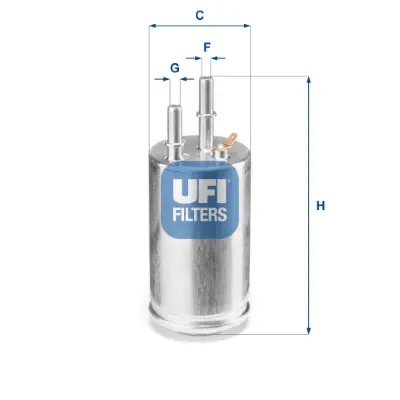 UFI 31.951.00 Yakıt Fıltresı Volvo S60 Iı 10> S80 Iı  10>v60 I 10> V70 Iıı 10> Xc60 10>xc7 Iı 10> T5-T6 2.0 3.2 