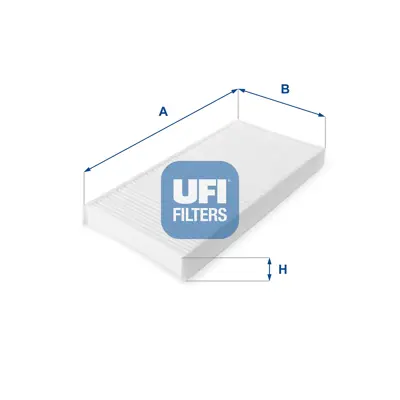 UFI 53.034.00 Polen Fıltresı Focus Iı 98> Connect Tourneo Connect 02> Transıt Connect 02> Karbonlu 