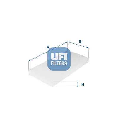 UFI 53.045.00 Polen Fıltresı Fıat Chroma 05> Corsa C 00> Combo C 01> Tıgra 04> Sıgnum 03> / 9-3 02> 