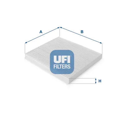 UFI 53.125.00 Polen Fıltresı Toyota Corolla 2003-2007 Verso 2002-2004 Avensıs 2003-2008 