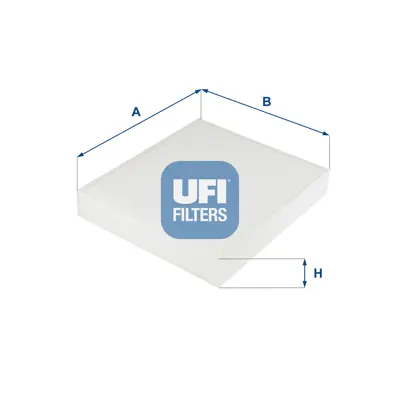 UFI 53.254.00 Polen Fıltresı Astra Classıc 99>02 J 09>12 Insıgnıa A 09>17 09>12 Zafıra C 11> Merıva B 10> Cascada  