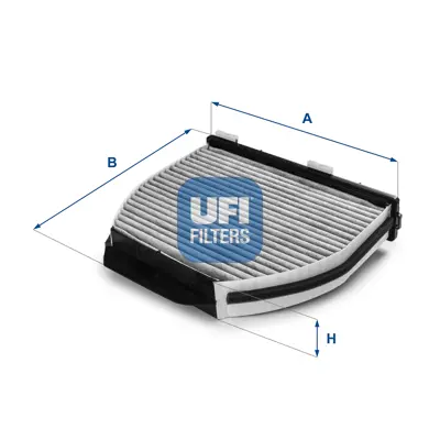 UFI 54.163.00 Polen Fıltresı (Karbonlu) X204 08>15 W204 07>14 W212 09>15 C218 11>17 R231 12> 