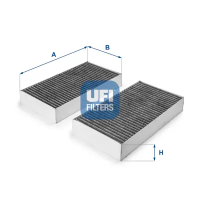 UFI 54.215.00 Polen Fıltresı Tk. (Karbonlu) X164 06>12 W164 05>11 W251 05>12 