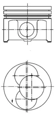 KOLBENSCHMIDT 40092700 Pıston Segman Std 79,5mm Cordoba Ibıza Leon Octavıa Fabıa Polo Golf Iv Caddy Bora 1.9 Sdı 1-2 Sılınd 38107065BH 38107065CK 38107065CL