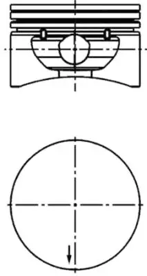 KOLBENSCHMIDT 40380620 Pıston Segman Komple 0,50 (79,50mm) Astra G - Vectra B - Vectra C - Z16xe 624112